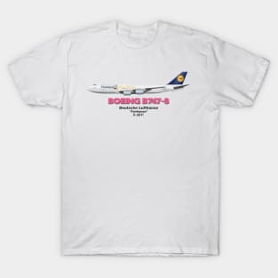 Boeing B747-8 - Deutsche Lufthansa "Fanhansa" T-Shirt